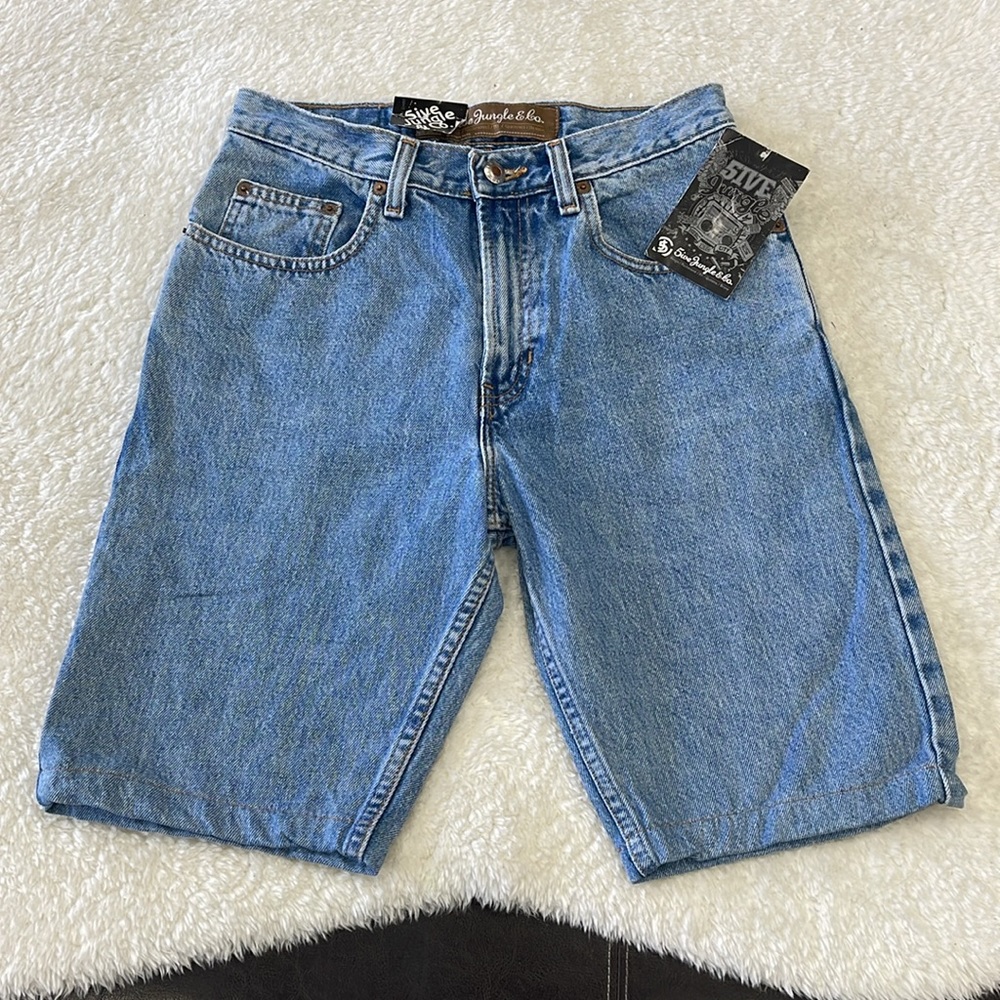 (A) 5ive Jungle & Co Women's Jean Shorts